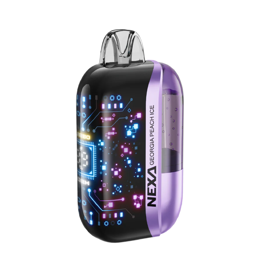 Georgia Peach Ice Nexa Ultra 50000 - Black Coral